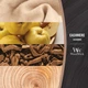 Ароматическая свеча с ароматом айвы, ириса и кедра Woodwick Mini Cashmere 85г - изображение 2