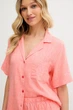 Комплект: блуза и шортики DKNY 44(M) Коралловый (116234) - изображение 3