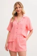 Комплект: блуза и шортики DKNY 42(S) Коралловый (116234) - изображение 1