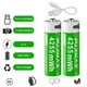 Батарейки Pujimax AA (Type-C) 4255 mAh, набір 4 шт - изображение 2