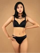 Трусики слипы женские brabrabra Кольоровий комфорт SLZ24202321 3XL Черные (6900720012823) - изображение 3
