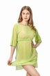 Пляжная женская легкая туника из сеточки Felisiya Lingerie 86-3334c One size(S-M) Салатовый - изображение 6