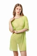 Пляжная женская легкая туника из сеточки Felisiya Lingerie 86-3334c One size(S-M) Салатовый - изображение 7