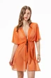 Халат пляжный женский из сеточки 87-395с One size(S-M) Оранжевый (2000002715016) - изображение 2
