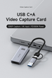 Внешняя карта видеозахвата Hagibis USB 3.0 з 100W PD | HDMI to USB/Type-C - изображение 4