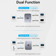 HDMI сплиттер Vention HDMI 2.1 с 60Hz 3D HDCP HDR Dolby 7.1 свич двунаправленный 2 in 1 out Grey (AKPH0) - изображение 8