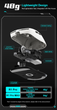 Мышь игровая, беспроводная ATK VXE Dragonfly R1 Pro Max (PAW 3395) White - изображение 6