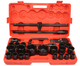 Набір торцевих хромо-ванадієвих головок MAR-POL M58249 комплект з 26 ел. 12-гранні і 6-гранні головки 3/4" та 1" в кейсі для автомайстерень - зображення 3
