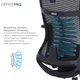 Офісне крісло OfficePro Balance OC620-B-B-B (OC620-B-B-B) - зображення 9