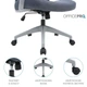 Офісне крісло OfficePro Harmony OC310-G-G-G (OC310-G-G-G) - зображення 14