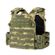 Плитоноска Dozen Modular Plate Carrier — L2 "Pixel MM14" (під бронеплити 25 * 30 см) - изображение 1