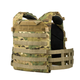 Плитоноска Dozen Modular Plate Carrier — L2 "Multicam" (під бронеплити 25 * 30 см) - изображение 2