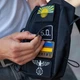 Сумка бананка (мужской мессенджер/слинг) Cordura 1000D (патч-панель) черная (0290839801113) - изображение 5