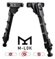 Сошки RocK V9 на M-LOK (высота 18.4–22.9 см) раздельные - изображение 1