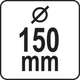 Miska magnetyczna okrągła YATO 150 mm (YT-08305) - obraz 5