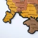 Мапа України настінна велика 3D об'ємна в коробці ручна робота 143*100 см Гранд Презент (17) - изображение 4