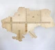Мапа України настінна велика 3D об'ємна в коробці ручна робота 143*100 см Гранд Презент (17) - изображение 9
