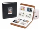 Фотоальбом коричневый для фотографий Instax Mini Fujifilm на 288 кадров альбом для instax mini 12 (11, 9, 8, liplay, link3, link2, link, evo, 99, 90, 40, 41) brown - изображение 2
