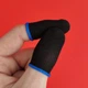 Игровые напальчники черные Wasp Feeler (аналог Flydigi от Xiaomi) с синим манжетом для игры на телефоне - изображение 5