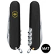 Складной нож Victorinox CLIMBER MAT черный матовый лак из желтого - изображение 3