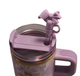 Термос термокружка Stanley Quencher H2.0 Tumbler из нержавеющей стали 0,59 л Happy Thoughts KT6007865 - изображение 5