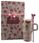 Термос термокружка Stanley Quencher H2.0 Tumbler из нержавеющей стали 0,59 л Ribbon Roza KT6007862 - изображение 1