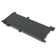 батарея для ноутбука ASUS C21N1508 (VivoBook: X456UF, X456UV, R457UJ, R457UV, R457UA) 7.6V 5000mAh 38Wh Black - изображение 2