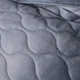 Набор покрывало MirSon Полуторный 150x210 см + Наволочки №5052 Velor charm Dark Gray 50x70 см 2 шт Велюр + Микрофибра (2200008376864) - изображение 3