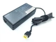 Блок питания для Lenovo 20V 6.75A 135W (USB+pin) 2pin гнездо (с кабелем питания) . - изображение 1
