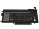 Батарея для ноутбука Dell Latitude 7390 K5XWW, 7500mAh (60Wh), 4cell, 7.6V, Li-ion, черная, - изображение 1
