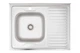 Кухонная мойка KRONER (KRP) Dekor-6080L D0.6T160 - изображение 1