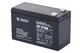 Аккумуляторная батарея Vision CP1270A CP, 12В, 7.0А-ч, AGM - изображение 1