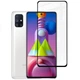 Защитное стекло Fiji Premium для Samsung Galaxy M51 (M515) полная проклейка Anti-Static черный - изображение 1
