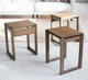 Табурет дерев'яний кухонний KOSKO Legs S-2 37*32*47 Ясен Ebenholz - изображение 1