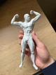 Фігурка Атлет Полігональний стиль Low-Poly, Позує . Aivory - изображение 1