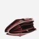 Кошелек женский кожаный для карточек Karya 1119-647 Марсаловый (ROZ6501086696) - изображение 5