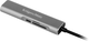 USB-hub Kruger&Matz USB-Type-C - HDMI/USB3.0/SD/MicroSD/USB-C Grey (5901890040532) - obraz 2