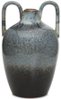 Wazon Homla LAVE ceramiczny z uszami granatowy 12x12x20 cm (5904183885339) - obraz 2