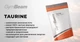 Таурін GymBeam Taurine 500 gr амінокислота для спорту - зображення 3