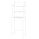 Стойка для хранения принадлежностей в ванной комнате TV One Toilet Rack над стиральной машинкой или унитазом белая (6123) - изображение 4