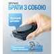 Беспроводная магнитная зарядная станция подставка 3в1 Type-C для Apple iPhone зарядное устройство с поддержкой MagSafe AirPods Apple Watch скоростная зарядка для айфона часов наушников WALKER WH-57 15W черная - изображение 4