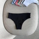 Жіночі натуральні бавовняні американки в рубчик Ouno 9144 літні кольори, Чорні XL - зображення 1