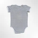 Детское боди ZEYNO&MEMO organic cotton wear 56 см Белый в полоску (1052) - изображение 2