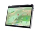 Ноутбук Acer NX.KYJEU.001 Chromebook Spin CP314-2HN 14" WUXGA IPS Touch, Intel i3-N305, 8GB, F256GB, UMA, ChromeOS, сріблястий - зображення 3