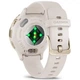 Спортивний годинник GARMIN Venu 3s Soft Gold Stainless Steel Bezel with Ivory Case and Silicone Band - зображення 2