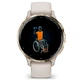Спортивний годинник GARMIN Venu 3s Soft Gold Stainless Steel Bezel with Ivory Case and Silicone Band - зображення 7