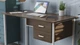 Письменный стол Ferrum-decor Гарри 76x140x60 серый ДСП Дуб Сонома 32мм (FRD-101467) - изображение 3