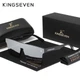 Мужские поляризационные солнцезащитные очки KINGSEVEN 792 Black Silver - изображение 1