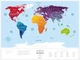 Пластикова скретч-карта світу Travel Map, Silver - зображення 3