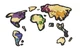 Скретч-карта мира Travel Map, Magnetic World - изображение 3